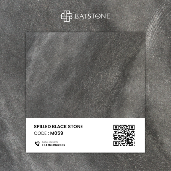 Spilled Black Stone