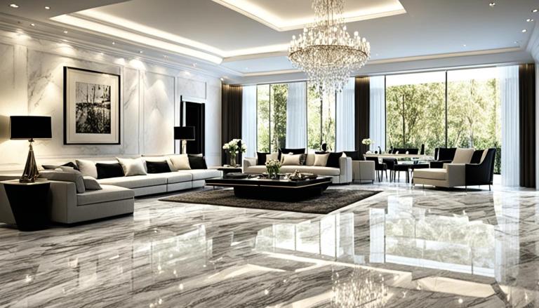 Marble brings luxury to the house