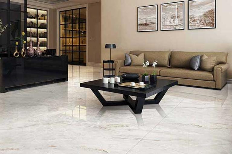 Marble floors are suitable for many spaces