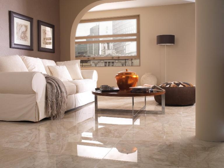 Marble flooring is increasingly popular