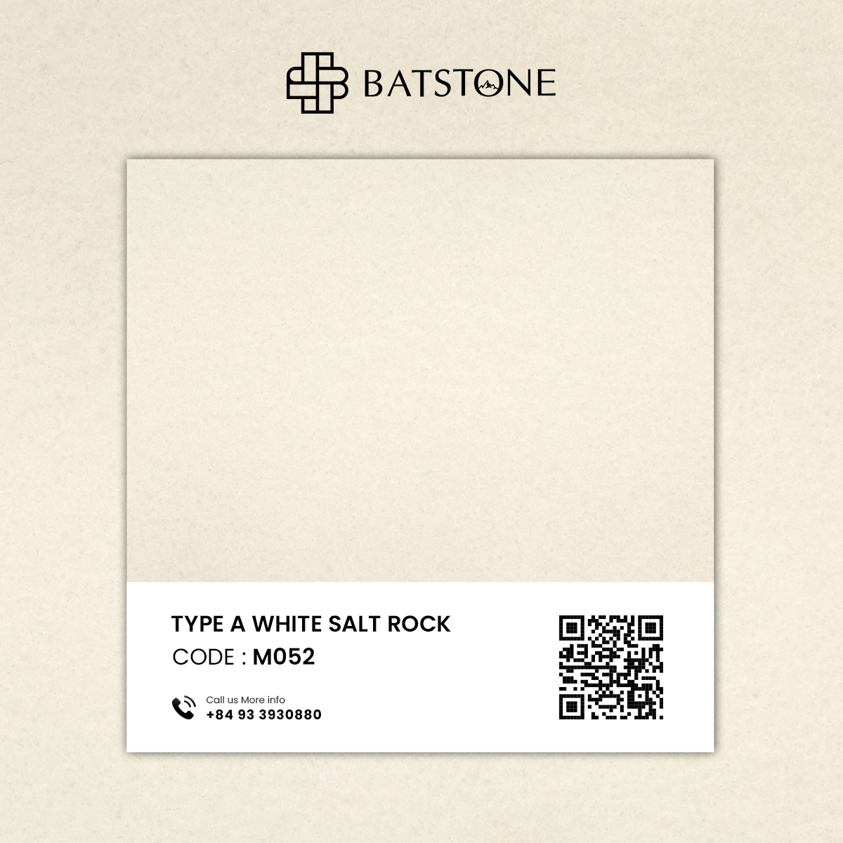 Type A White Salt Rock