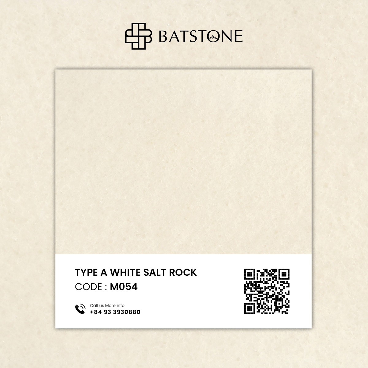 Type A White Salt Rock