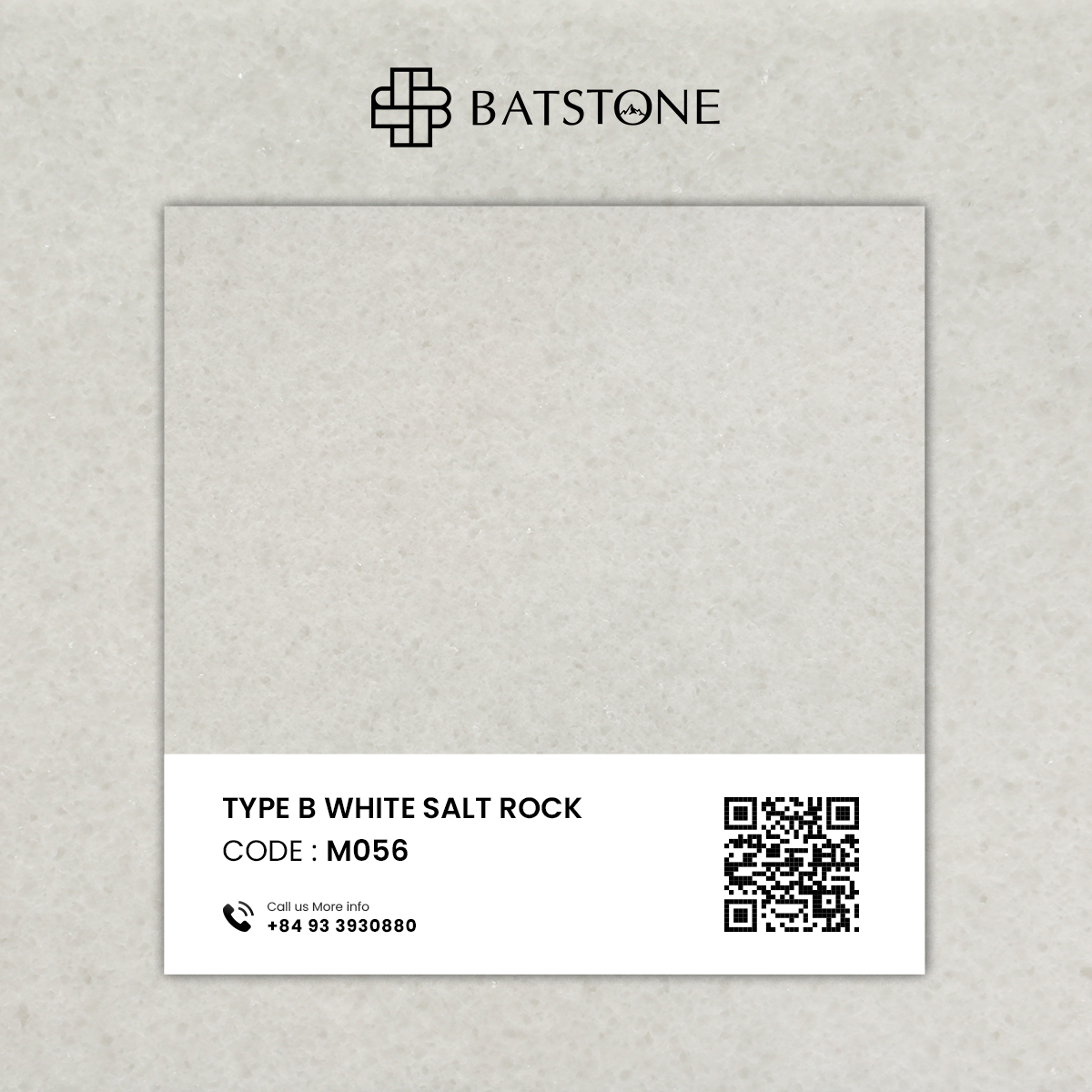 Type B White Salt Rock