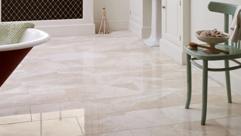 Each type of marble floor has its own patterns and colors