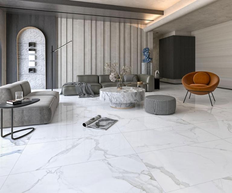 Marble floors need regular maintenance